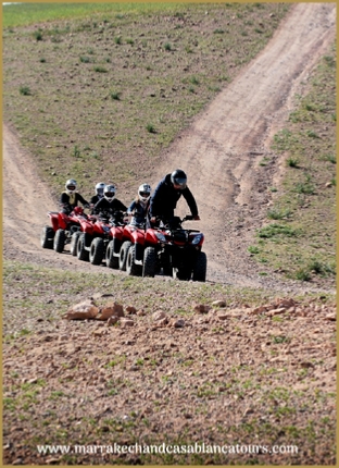 Quad and buggy ride in Marrakech Lalla Takarkust,guided Marrakech Palmerie quad adventure