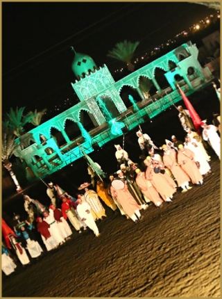 Chez Ali show in Marrakech,traditional Marrakech fantazia dinner